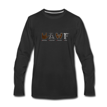 Load image into Gallery viewer, Men's Premium Long Sleeve T-Shirt - black