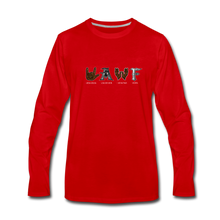 Load image into Gallery viewer, Men's Premium Long Sleeve T-Shirt - red