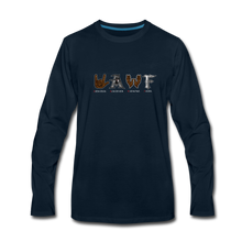 Load image into Gallery viewer, Men's Premium Long Sleeve T-Shirt - deep navy