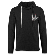 Load image into Gallery viewer, Unisex Lightweight Terry Hoodie - charcoal grey