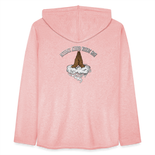 Load image into Gallery viewer, Unisex Lightweight Terry Hoodie - cream heather pink