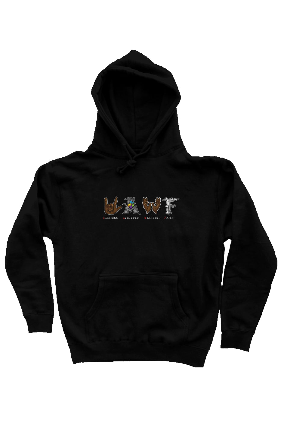 NAWF heavyweight pullover hoodie