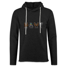 Load image into Gallery viewer, Unisex Lightweight Terry Hoodie - charcoal grey
