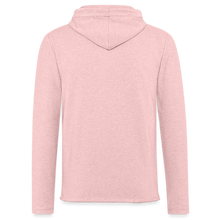 Load image into Gallery viewer, Unisex Lightweight Terry Hoodie - cream heather pink
