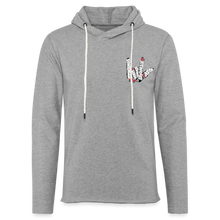 Load image into Gallery viewer, Unisex Lightweight Terry Hoodie - heather gray
