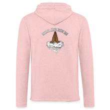 Load image into Gallery viewer, Unisex Lightweight Terry Hoodie - cream heather pink
